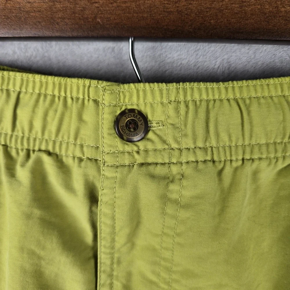 Tommy Bahama Vintage Men XXL Lime Green Pineapple Print Swim Trunks Board Shorts